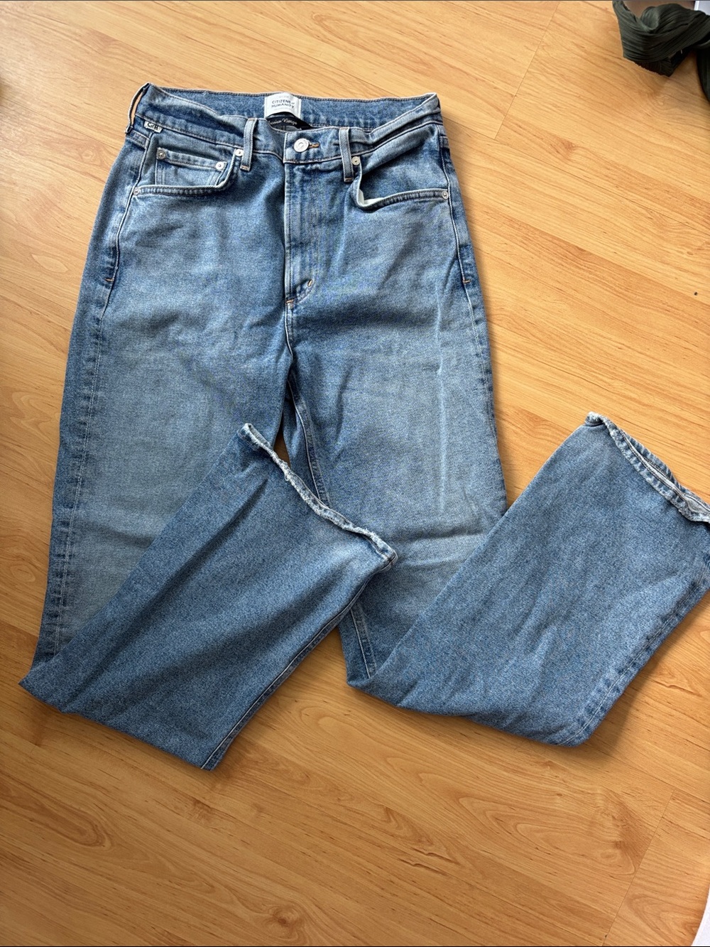 Citizens Of Humanity Light Blue Boot Cut Jeans